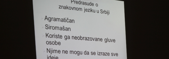 Sta su znakovni jezici